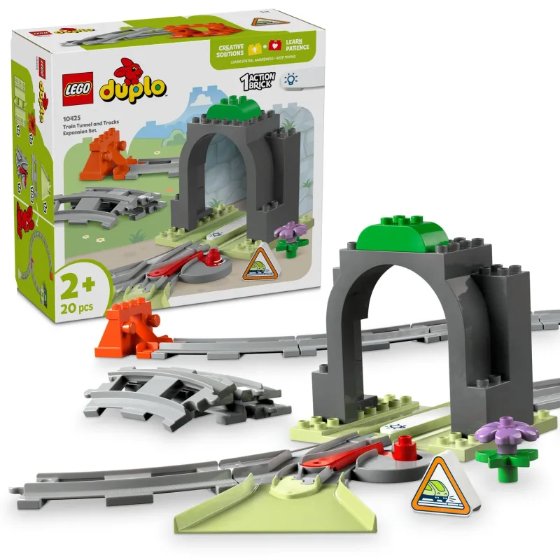 LEGO Duplo 10425 Železničný tunel a koľaje – rozširujúca sada