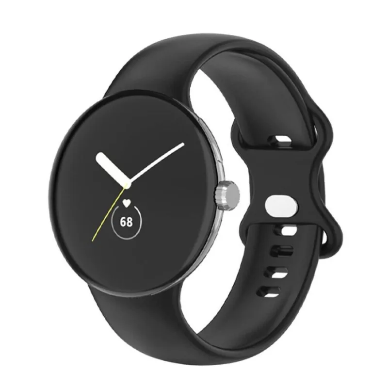 Silikonový řemínek pro Google Pixel Watch - Černý ESES 1530004087