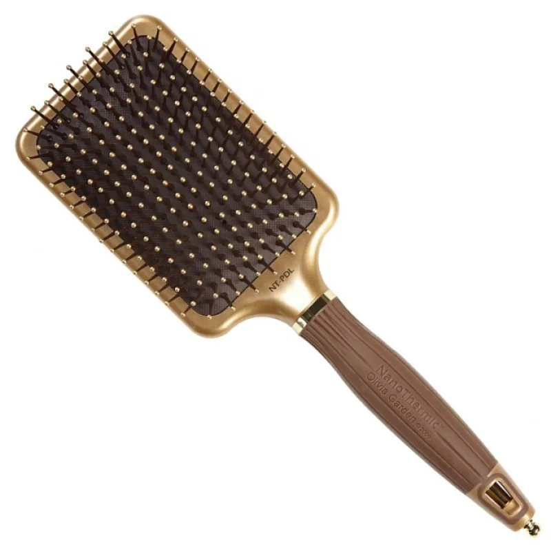 OLIVIA GARDEN NT-PDL Nano Thermic Ceramic + ION - plochá kefa - šírka 84mm