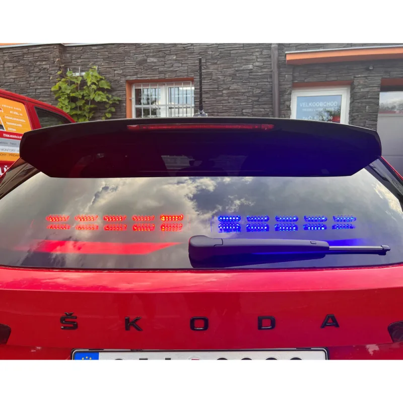 2x PREDATOR LED vnitřní, 60x LED 3W, 12V, modro-červený kf736blre