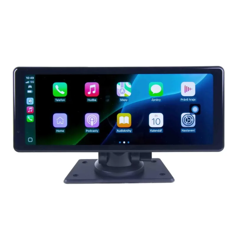 Monitor 8,1" s Apple CarPlay, Android auto, Bluetooth, micro SD, 2K DVR + kamerový vstup ds-801caDVR
