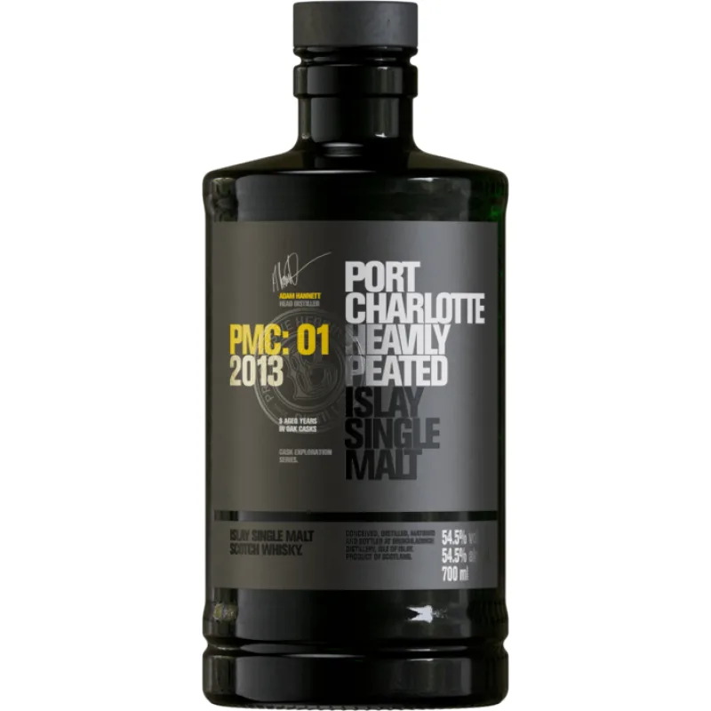 Bruchladdich Port Charlotte PMC:01 2013 54,5% 0,7 l (čistá fľaša)