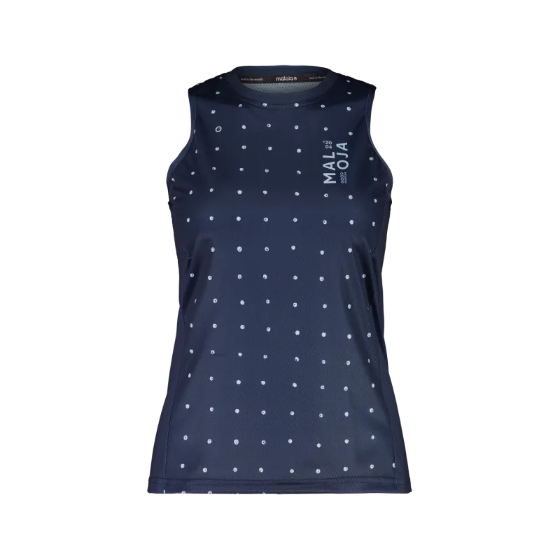 Cyklistické tílko dámské Maloja GrandvaliraM. night sky bubbledots