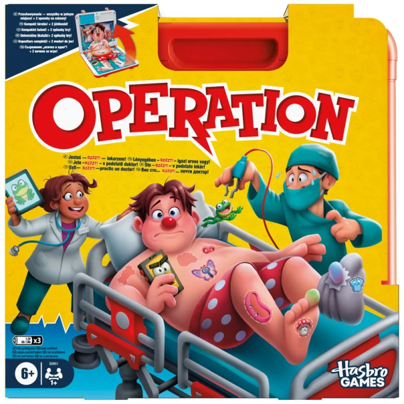 HASBRO - Operácia detská hra
