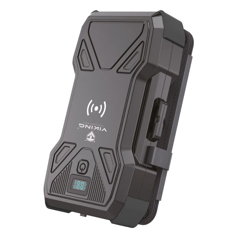 Solární powerbanka VIKING TYR III/Output:1xUSB-C,2xUSB-A/Wireless charge 15W max/30000mAh/LED světlo TYR3