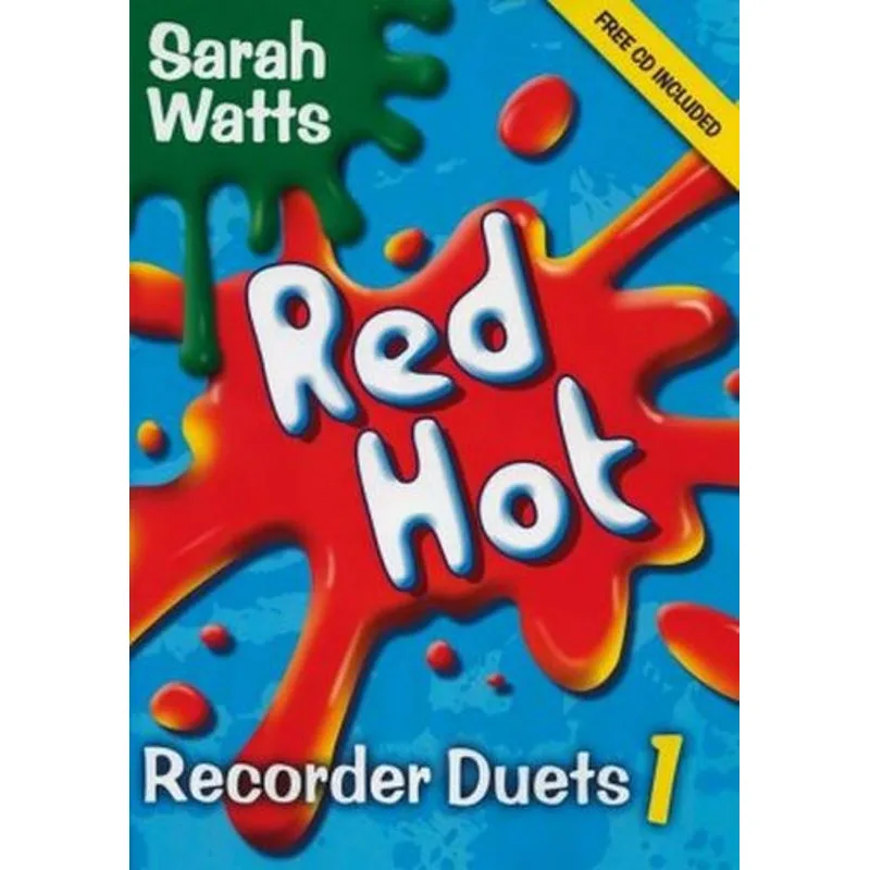 Kevin Mayhew Red Hot Recorder Duets 1 + CD