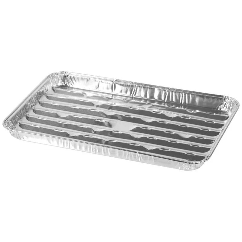 Miska 34x23x2.5 cm, 3 ks, obdĺžniková, ALU