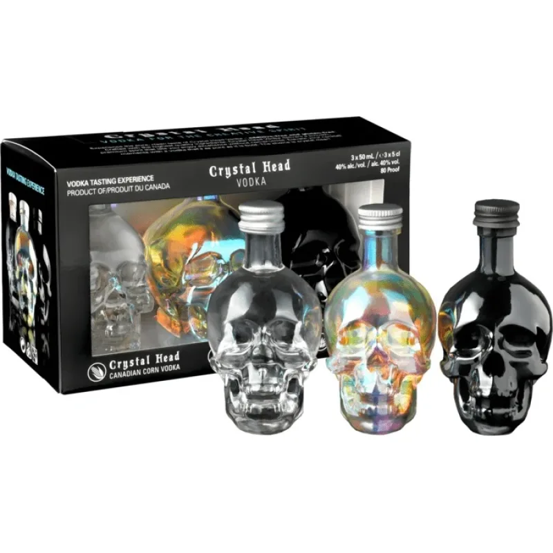Crystal Head Experience Tasting Pack 3 x 0,05l 40% 0,15l