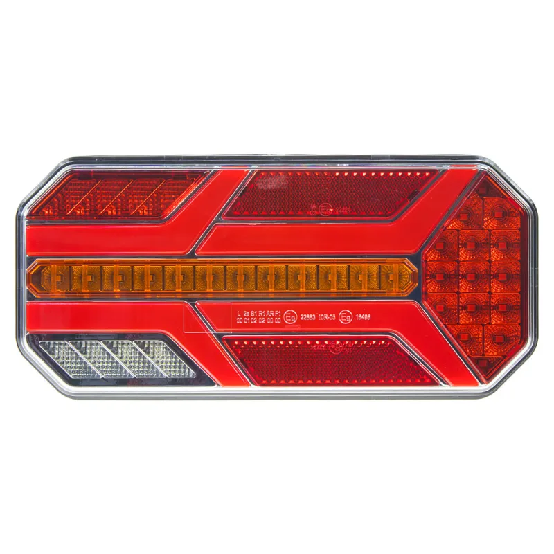 Sdružená LED lampa pravá zadní s dynamickými blinkry 12/24V trl30p