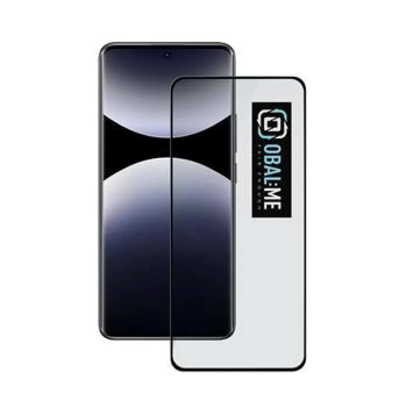 NONAME OBAL:ME 5D Tvrzené Sklo pro Xiaomi Redmi Note 14 Pro+ 5G Black 8596311270932