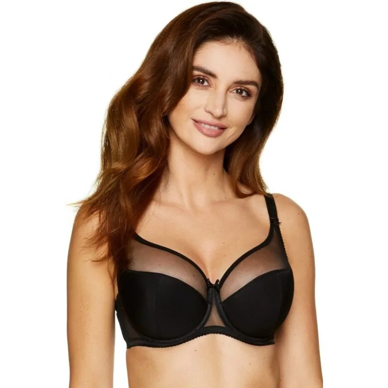 Polovystužená podprsenka Zara/B3 čierna 85J