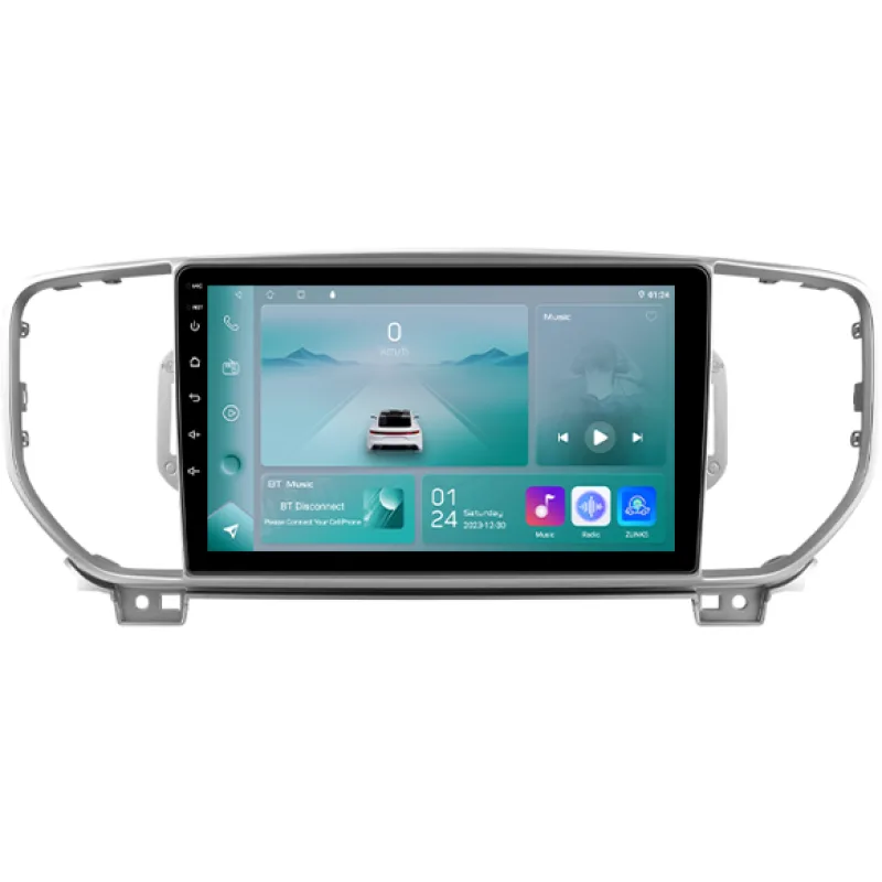 HIZPO KXAKX59001B Autorádio 9" Android pro KIA Sportage 4 KX5 - napájecí kabel typ B Varianta: Napájecí kabel typu B, Model: P9002CP (2+32GB) CHR1171_