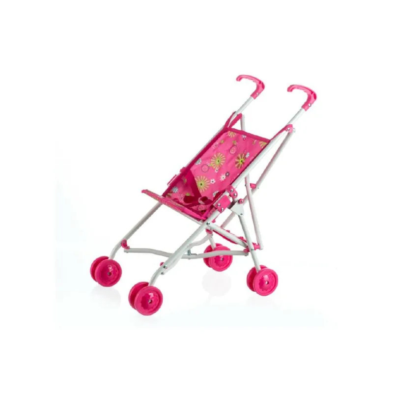 Teddies Kočík pre bábiky golfové palice kov/plast 27x55x52cm v sáčku