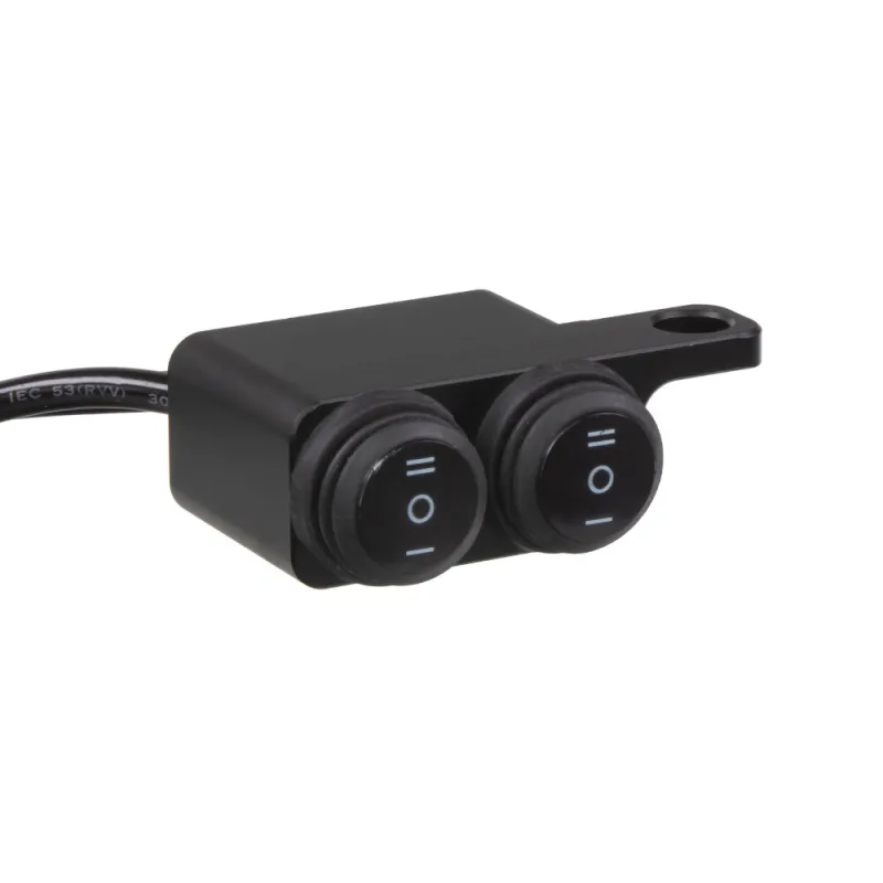 Spínač světel/predátorů/zvukových systémů na motocykl kf-sw05m