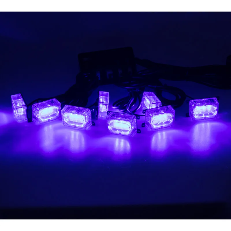 PREDATOR LED do mřížky, 12V, modrý kf008blu