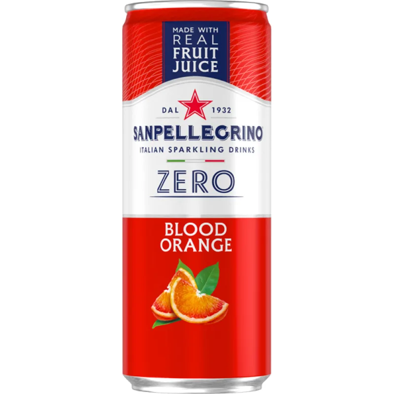 San Pellegrino červený pomaranč ZERO 330ml x6