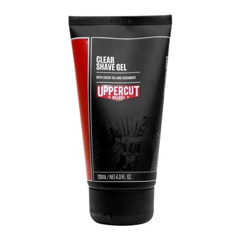 Číry gél na holenie UPPERCUT Deluxe Clear shave gél 120 ml