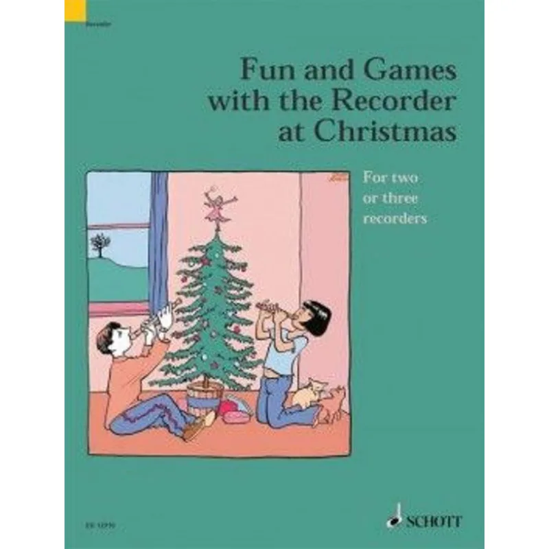 Schott Music Fun and Games with the Recorder at Christmas
