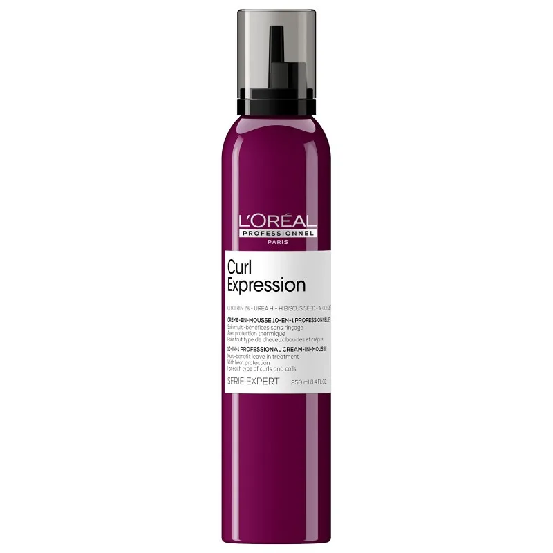 LOREAL Serie Expert Curl Expression 10in1 Cream In Mousse 250ml - pena pre vlnité a kučeravé vlasy