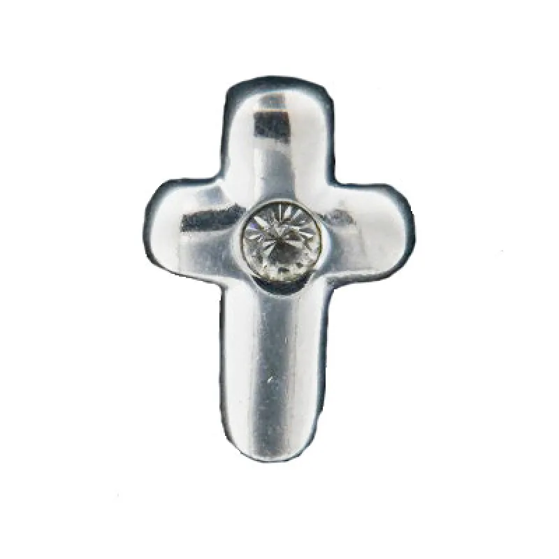 Strieborný prívesok krížik KA P042