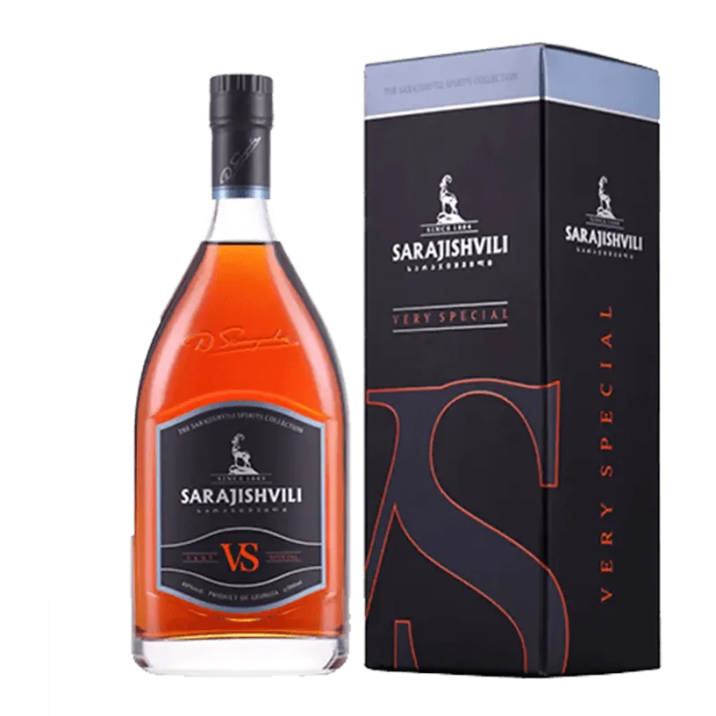 Sarajishvili VS 8ročné gruzínske brandy - 700 ml. 40% obj. (karton)