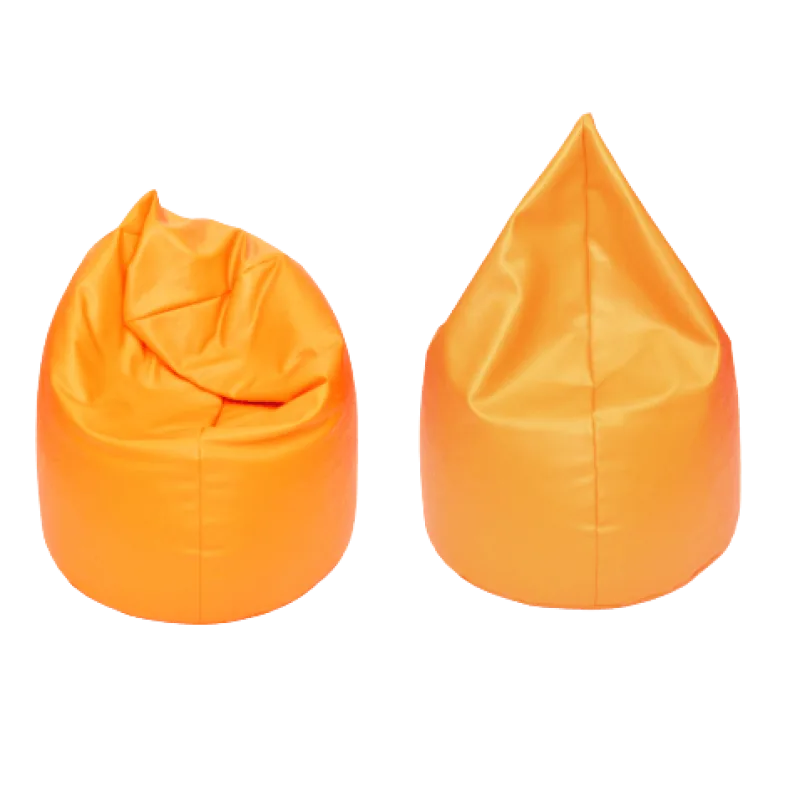 FITMANIA Sedací vak SAKO HRUŠKA XXL 450L Barva: 4 ORANŽOVÁ