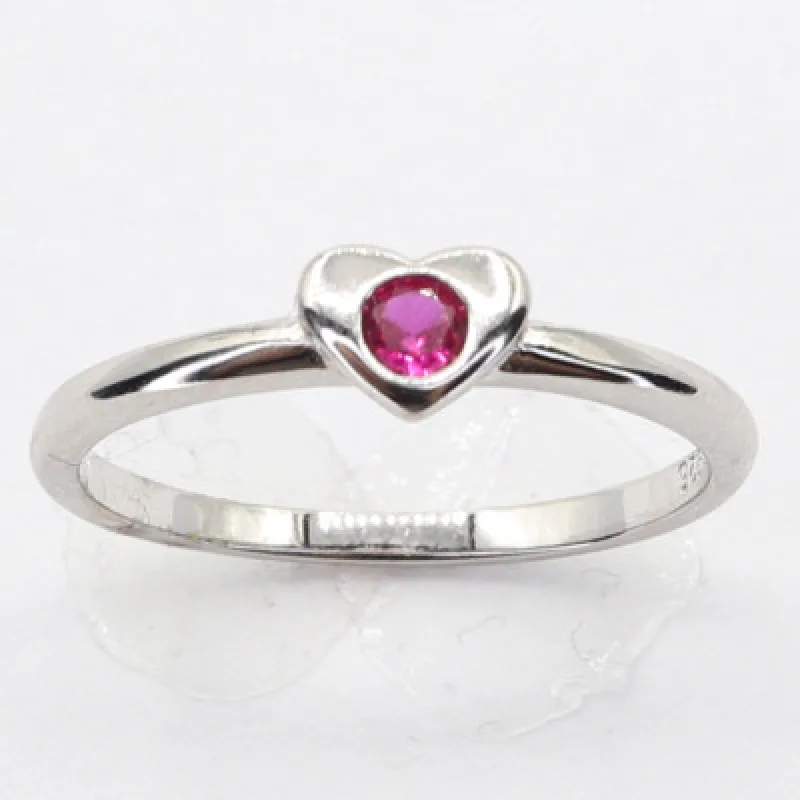 Strieborný prsteň s kameňom KA R3349, 50