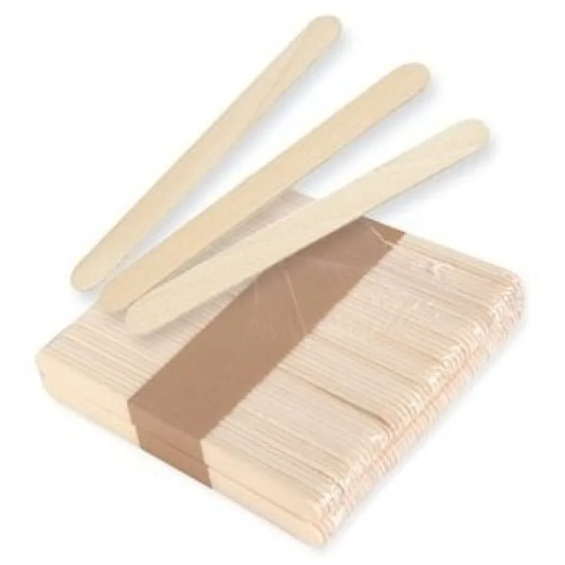 OSTATNÍ VÝROBCOVIA POLLIÉ Drevené špachtle na nanášanie depilačného vosku 115 x 15mm - 100ks