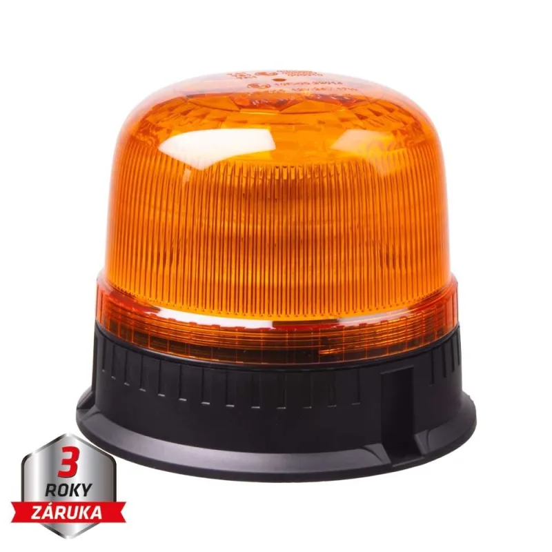 LED maják, 12-24V, 24xLED oranžový, pevná montáž, ECE R65 wl825fix