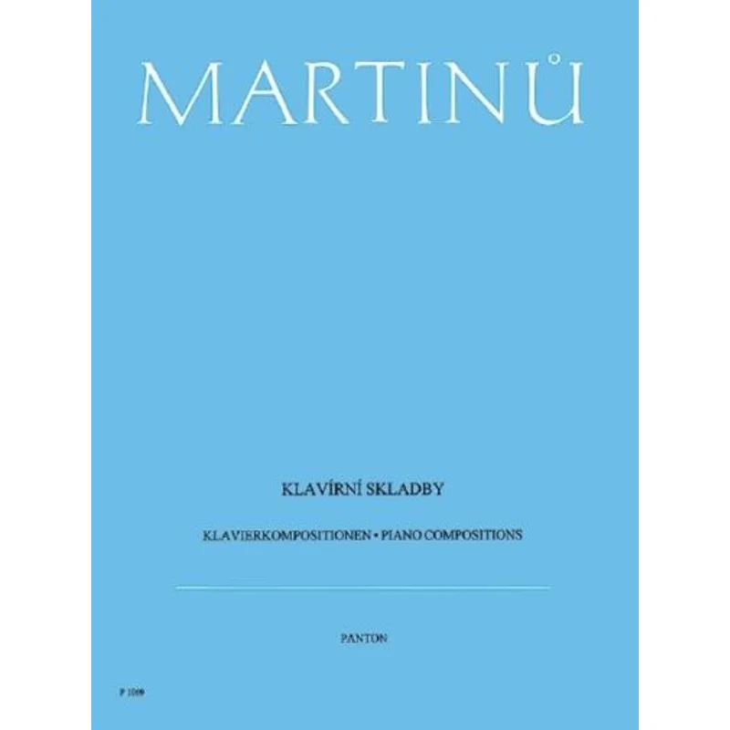 Schott Music Panton Klavírní skladby