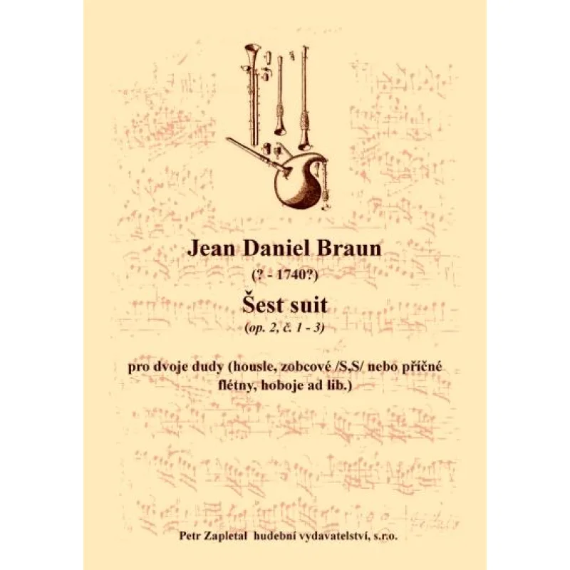 NotaNota Šest suit (op. 2, č. 1 - 3)