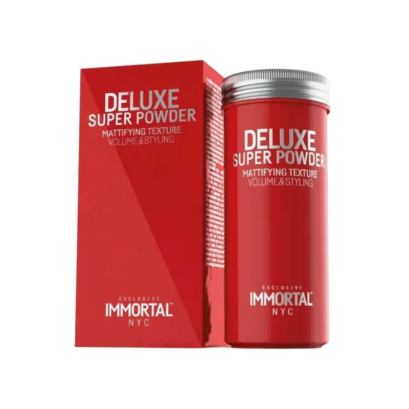 IMMORTAL NYC Deluxe Super powder mattifying textúry 20g - Púder na vlasy