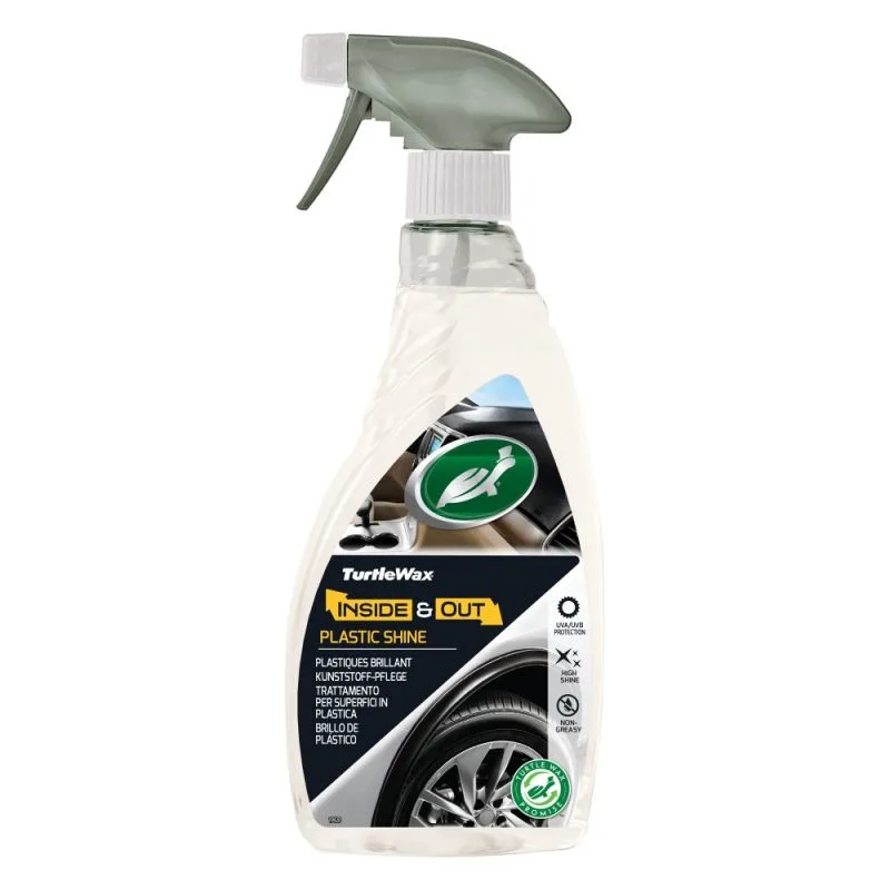 Turtle Wax Inside & Out Plastic Shine 500ml