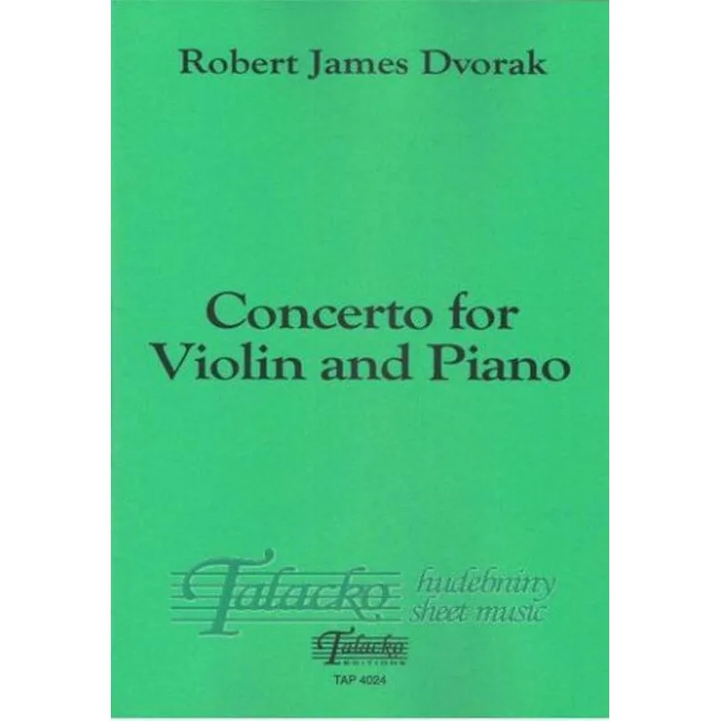 Talacko Editions Concerto for Violin and Piano