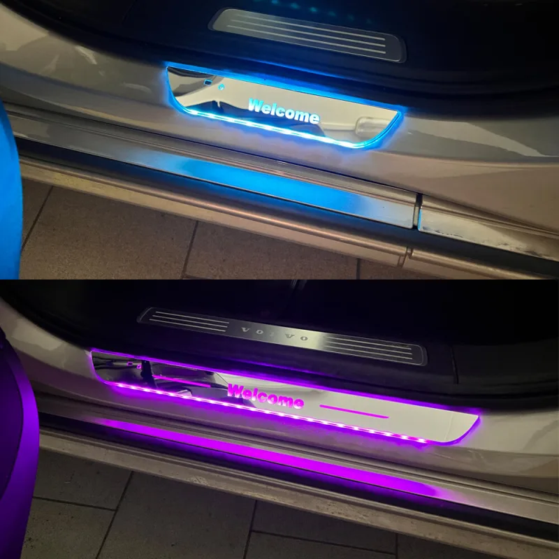 RGB podsvětlené prahové lišty, 4ks 95RGB-SET17