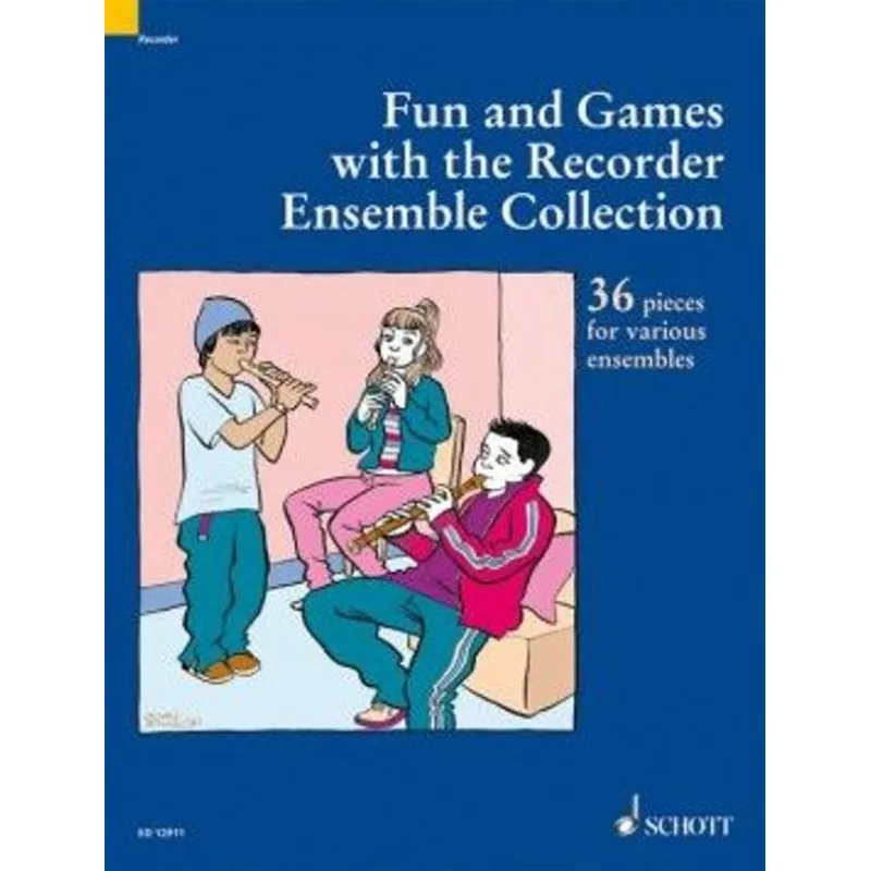 Schott Music Fun and Games with the Recorder Ensemble Collection