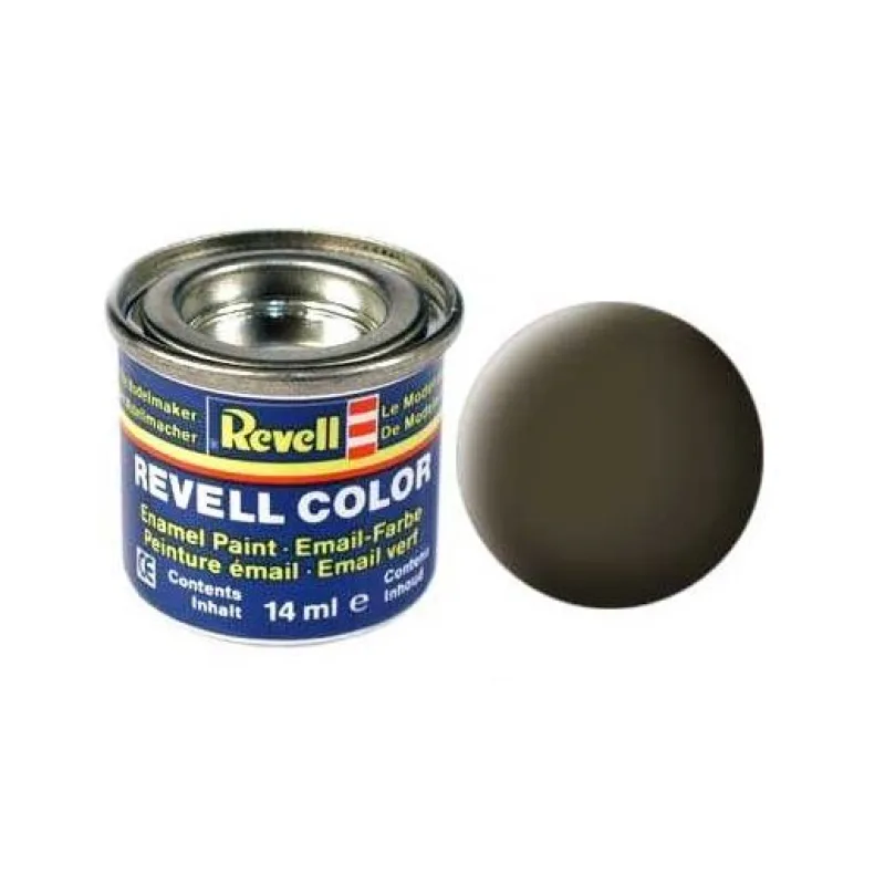 Barva Revell emailová - 32140 - matná černozelená (black-green mat)