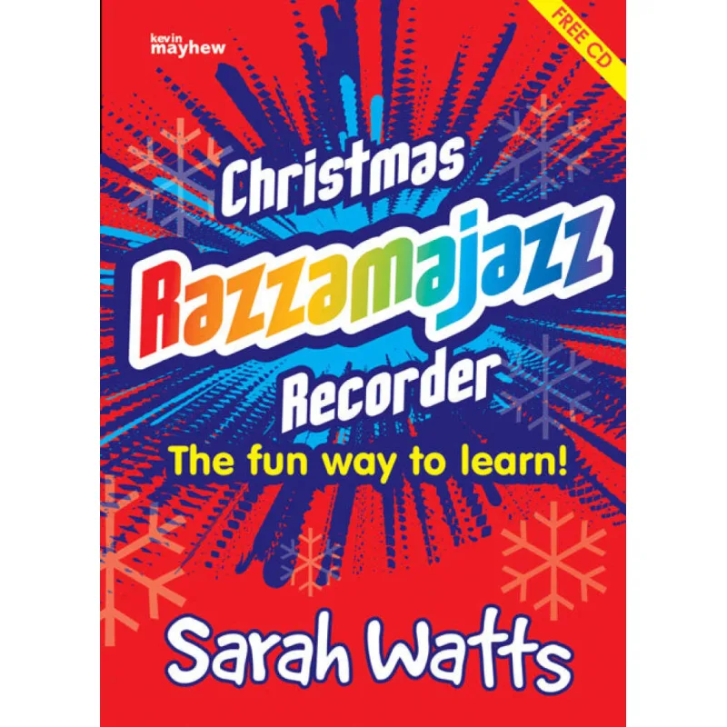 Kevin Mayhew Christmas Razzamajazz Recorder + CD