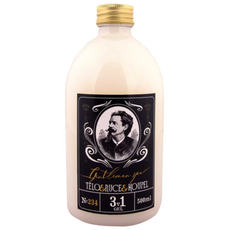 Bohemia gel, šampon a pěna pro muže 500 ml - 3v1 gentleman