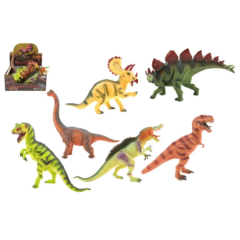 Teddies Dinosaurus 25-32cm plast 6 druhov