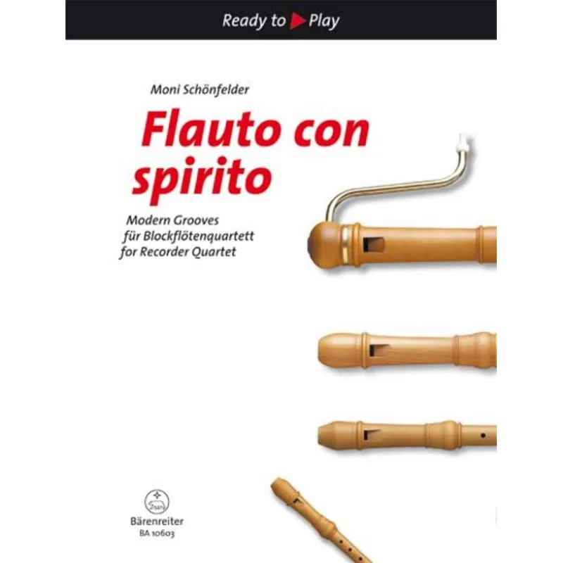 Bärenreiter Ready to Play - Flauto con spirito – Modern Grooves