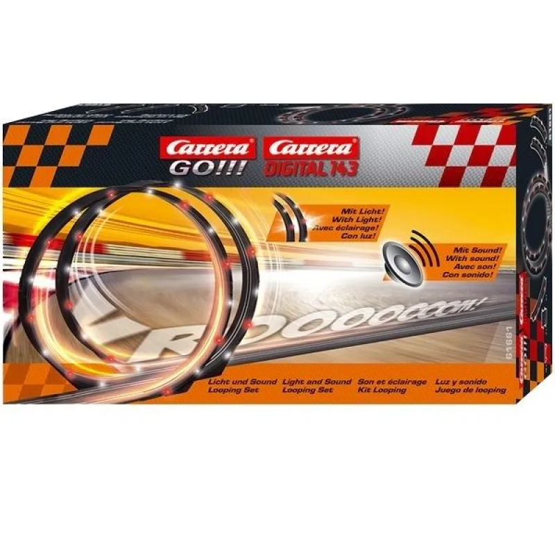 Carrera GO 61661 Looping set se světly a zvuky