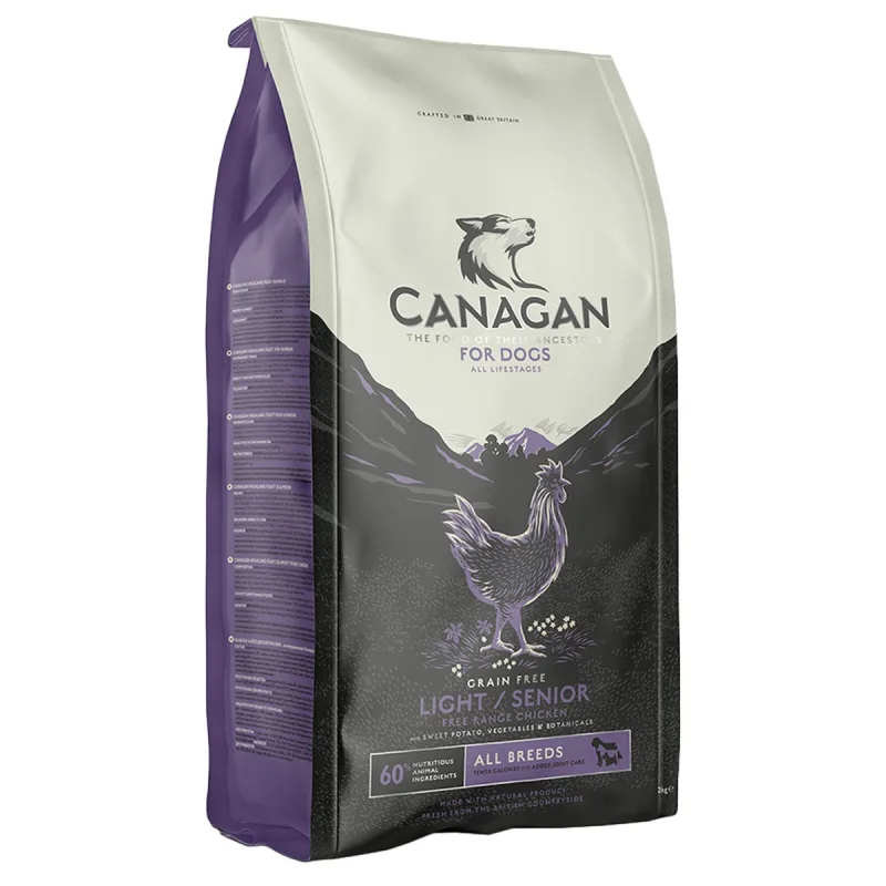 CANAGAN Free-Run Chicken LIGHT / SENIOR 6 kg