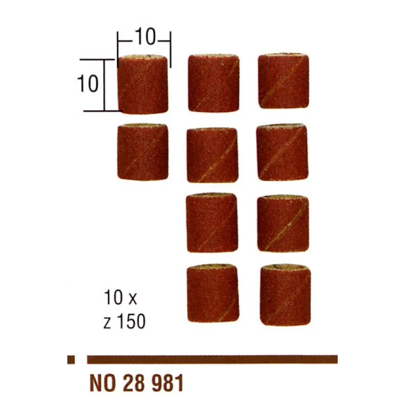 Brúsne hlavice z korundu PROXXON 28981