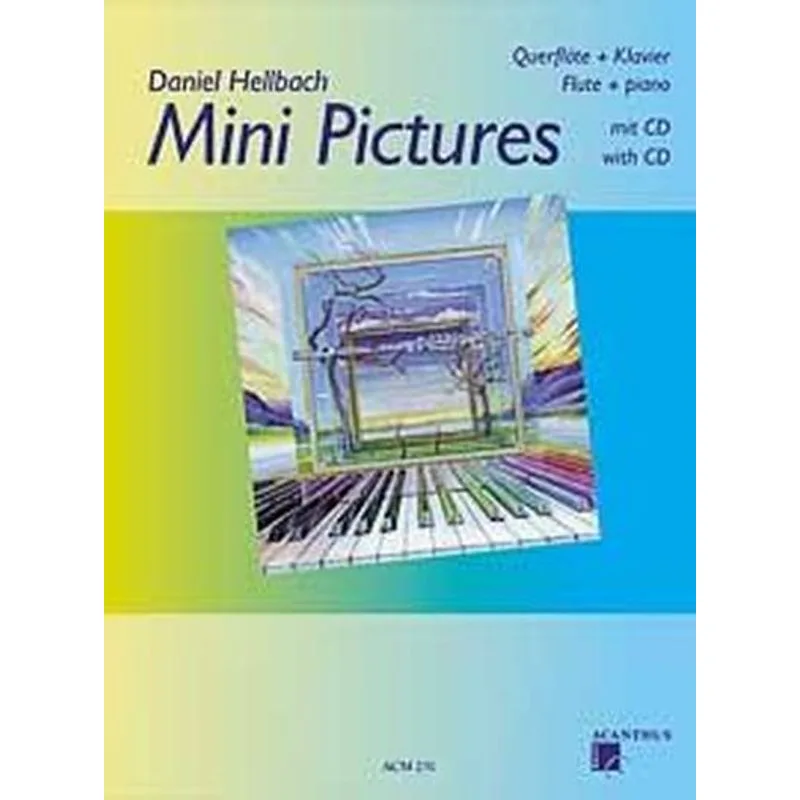 Acanthus Mini Pictures 1 + CD (Flute)