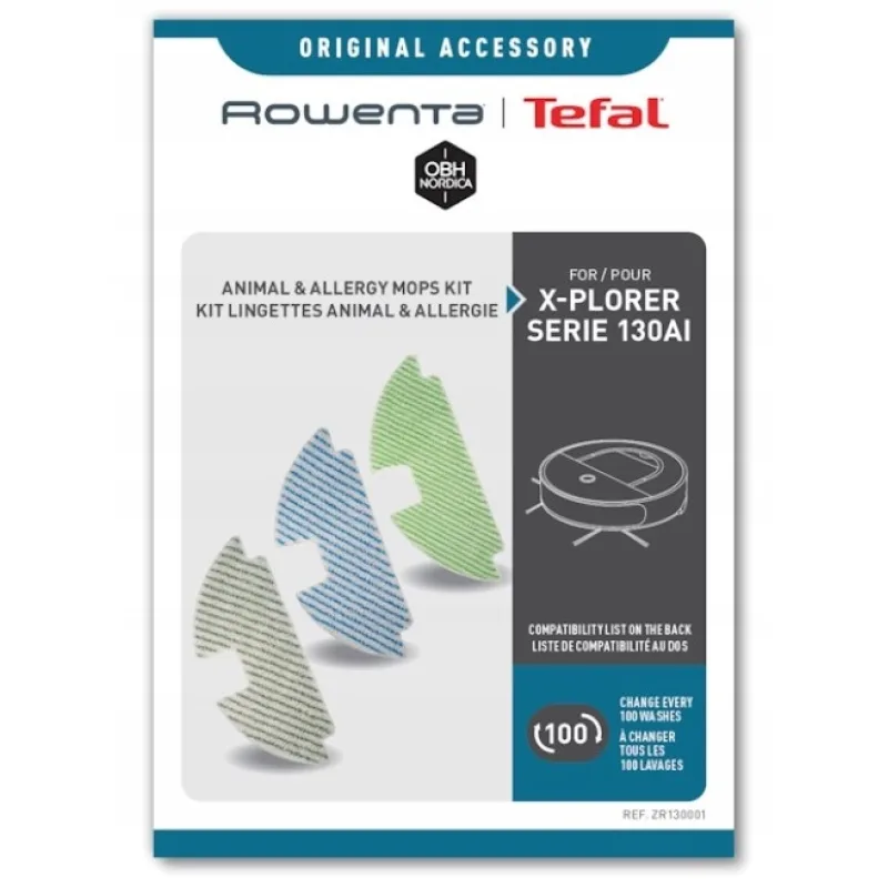 Rowenta/Tefal ZR130001 pre X-PLORER serie 130 - sada 3ks micro utierok