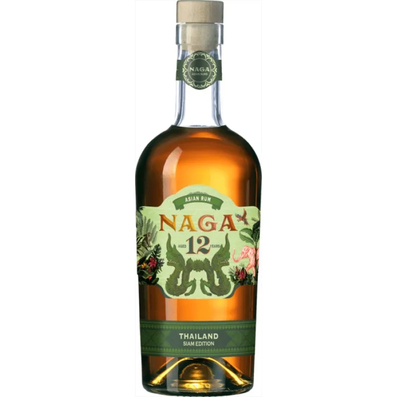 Naga Siam Edition 12y 43% 0,7 l (čistá fľaša)