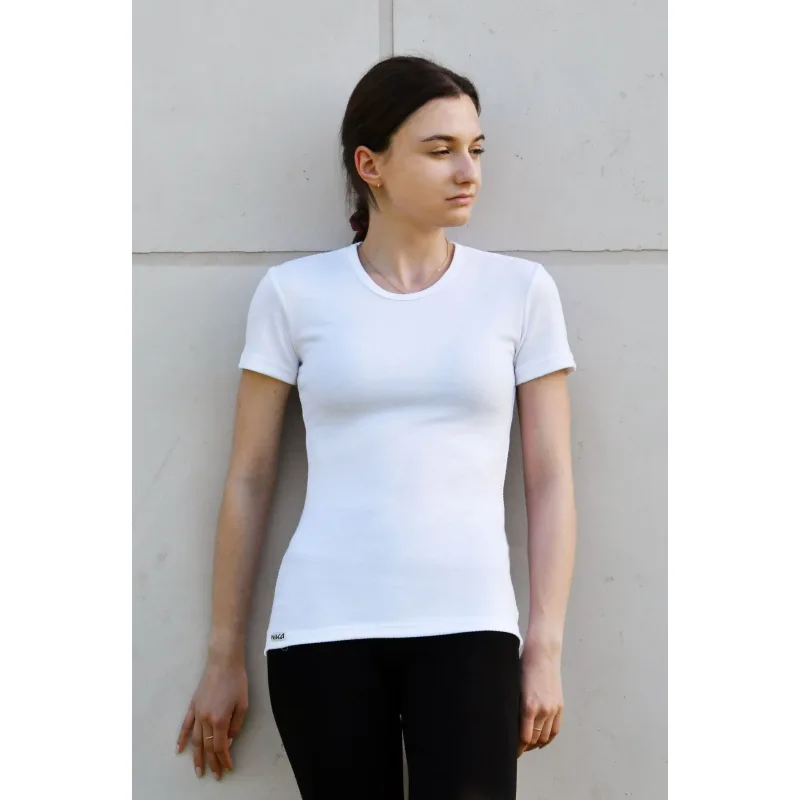 Dámske termo tričko bambusové TERMOintima Bamboo White - XS, biela