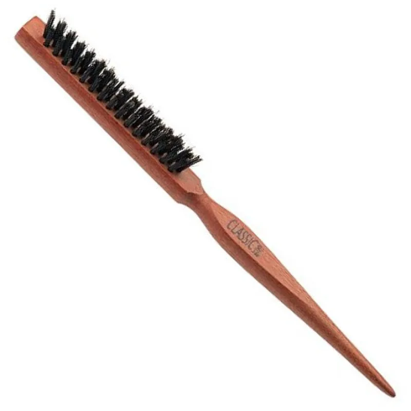 SIBEL Classic 50 Tupírovací drevená kefa na drdoly 15x235mm - diviačie štetiny