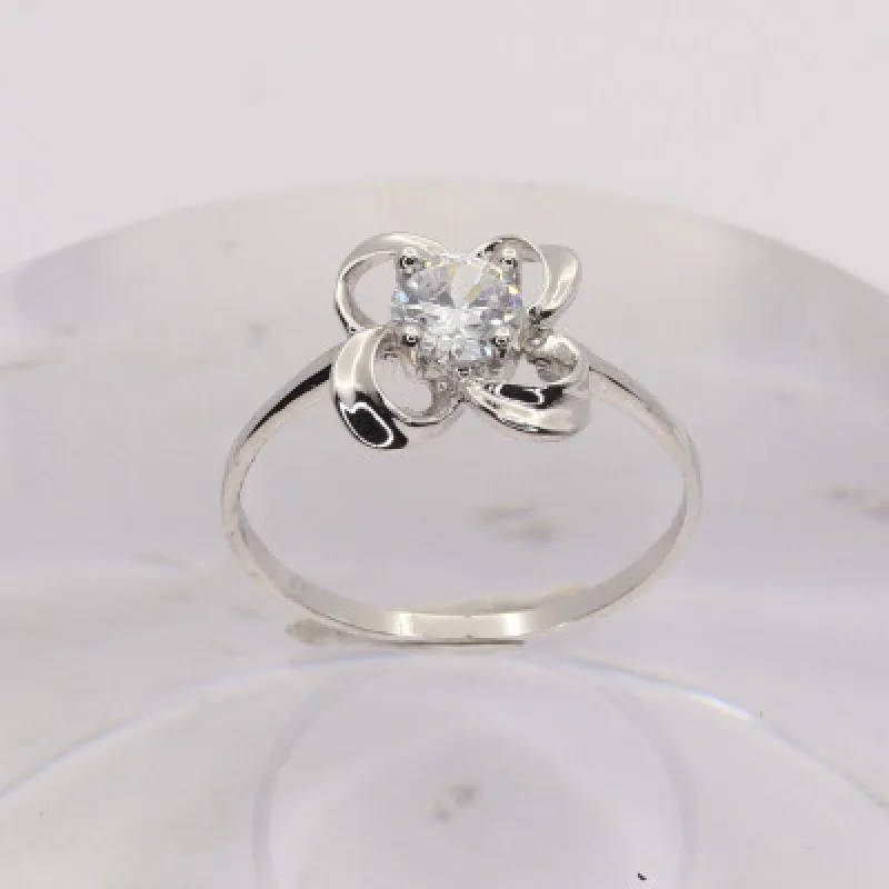 Strieborný prsteň s kameňom KA R3149, 55